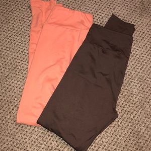 2 pair - Lularoe leggings. Size OS